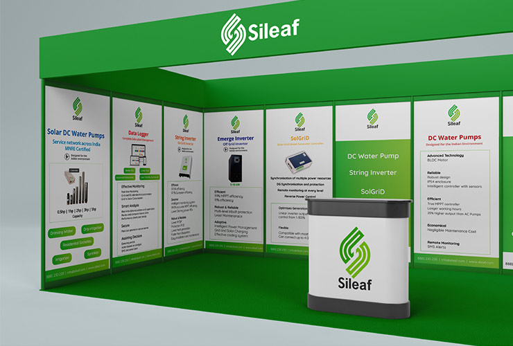 Sileaf – Exhibition Design