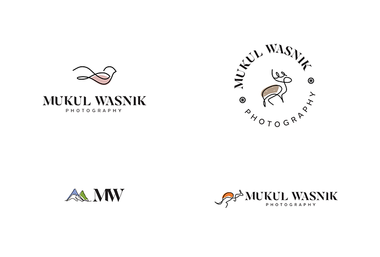 Mukul Wasnik Photography – Brand Identity Design